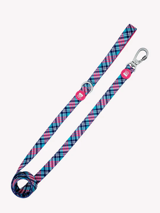 CORREA TARTÁN PINK