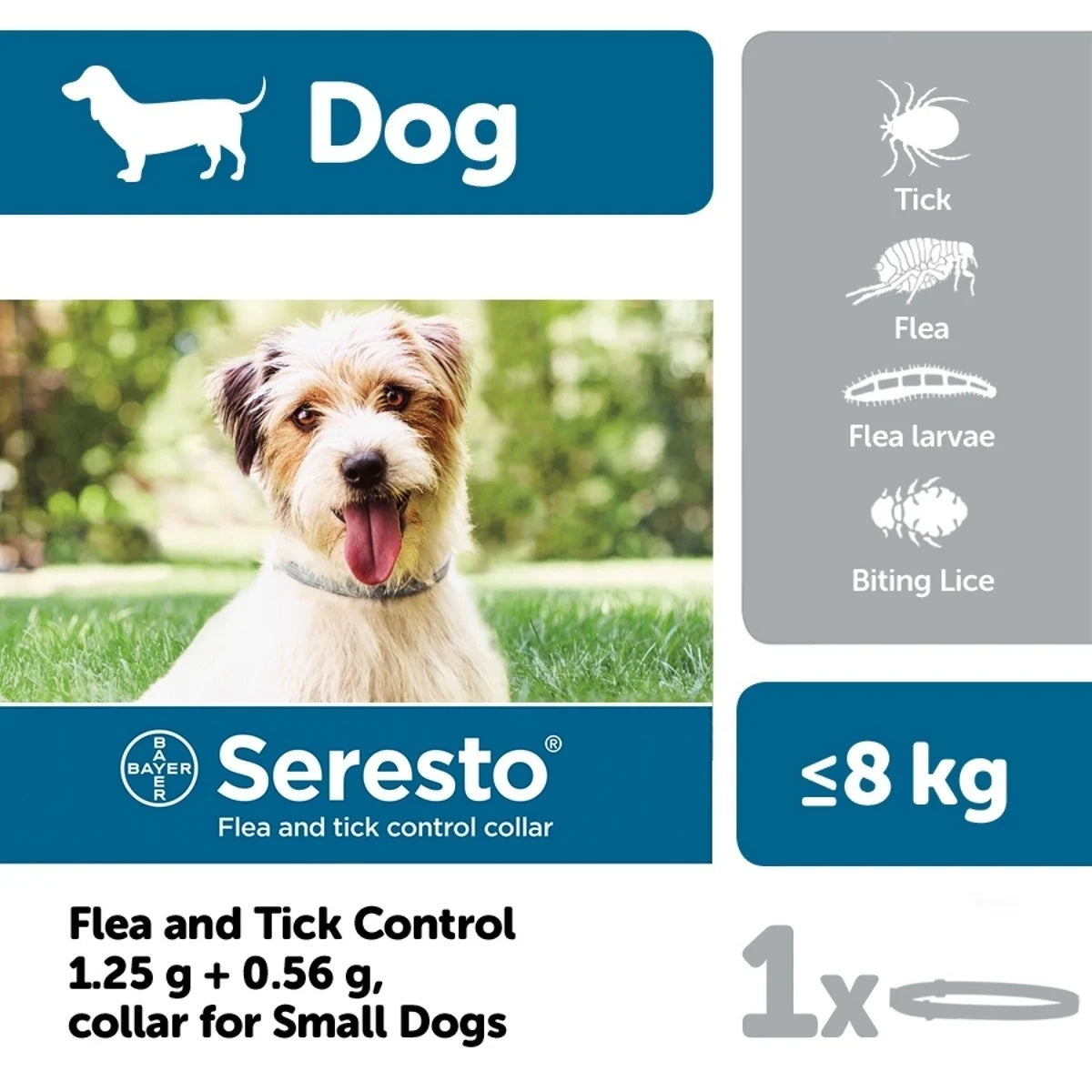 COLLAR SERESTO PARA PERROS -8KL