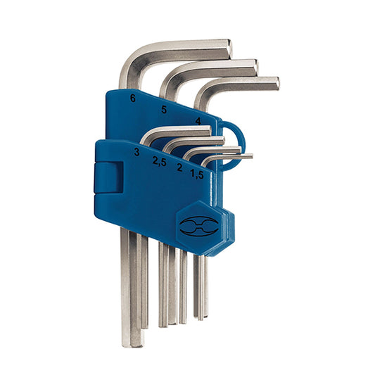 15530 Juego llaves Allen - 1,5 a 6 mm - 7 llaves