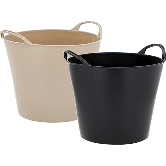Capazo para vendimia - 26 l NEGRO