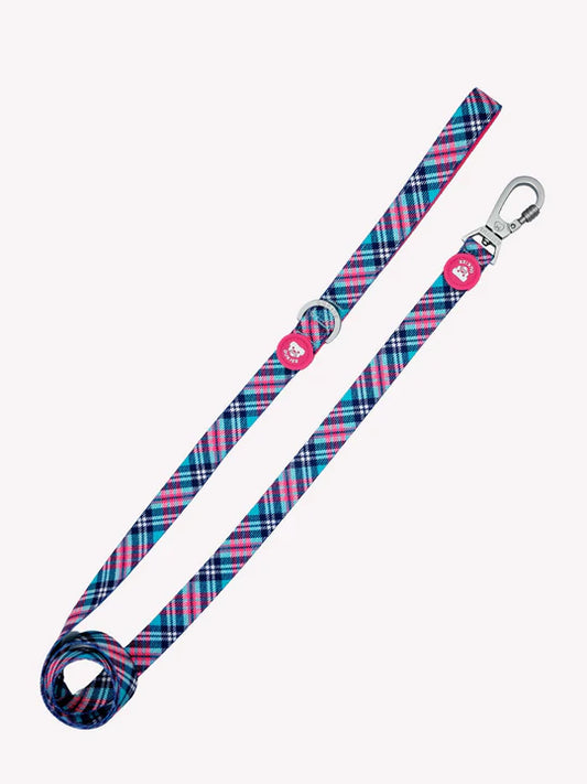 CORREA TARTÁN PINK