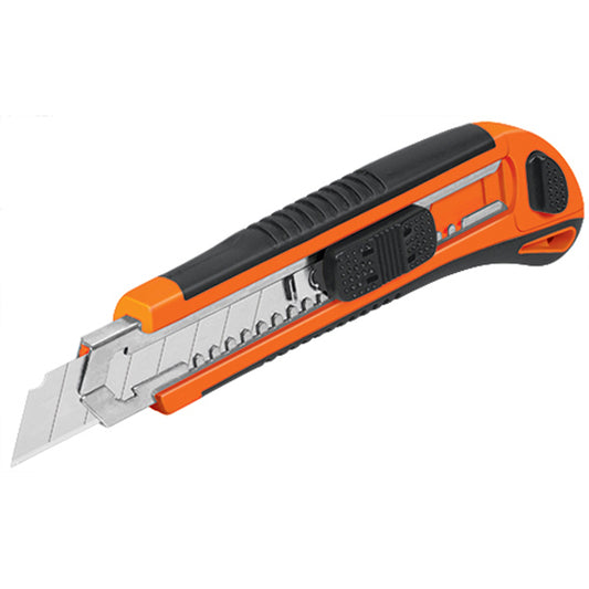 Cúter profesional alma metálica y grip - 15 cm - 18 mm
