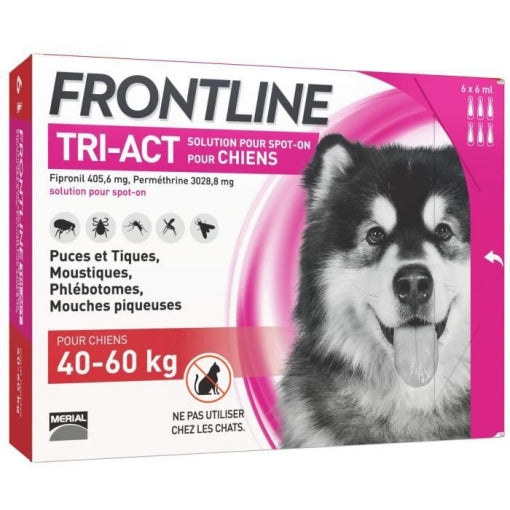 Frontline® Tri-Act pipetas para perros de 40 - 60 kg