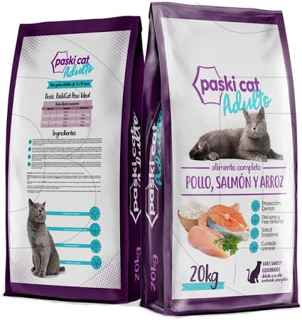 COMIDA PARA GATOS PASKY 20KL