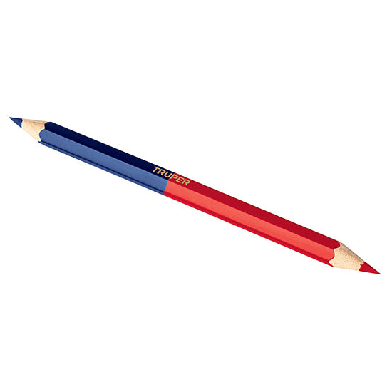 Lápiz bicolor para carpintero - 18 cm
