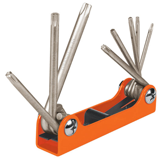 Juego llaves Torx tipo navaja - 8 piezas