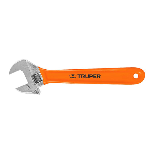 Llave ajustable cromada con grip - 32 mm - 25 cm (10")