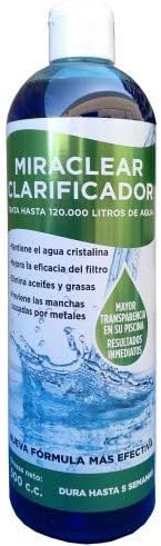 Miraclear 500 c.c.Clarificador , Floculante