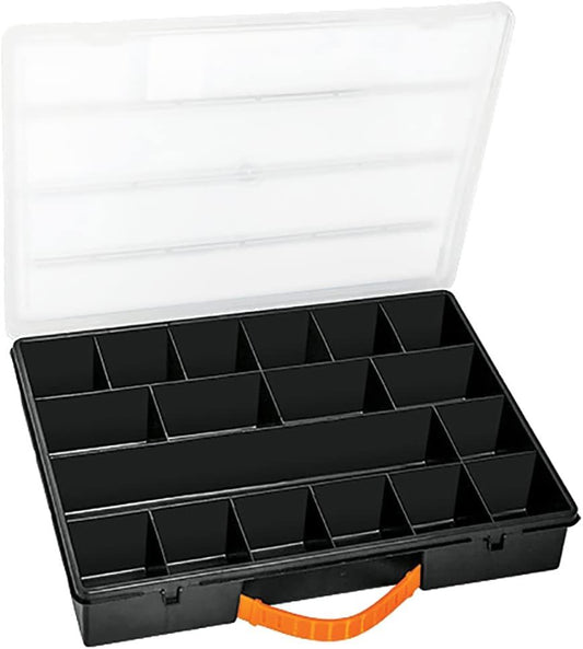 Caja organizadora con 18 compartimentos
