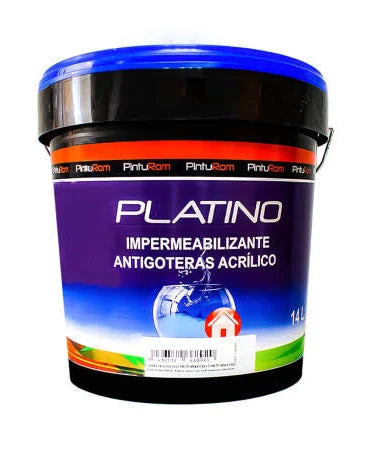 PLATINO ANTIGOTERAS ROJO 4 LTRS